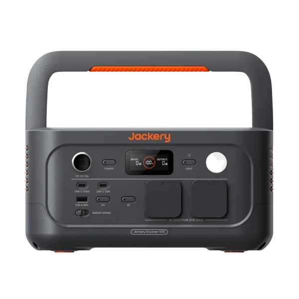 תחנת כוח ניידת Jackery Explorer 500 V2, 512Wh, 500W / 1000W